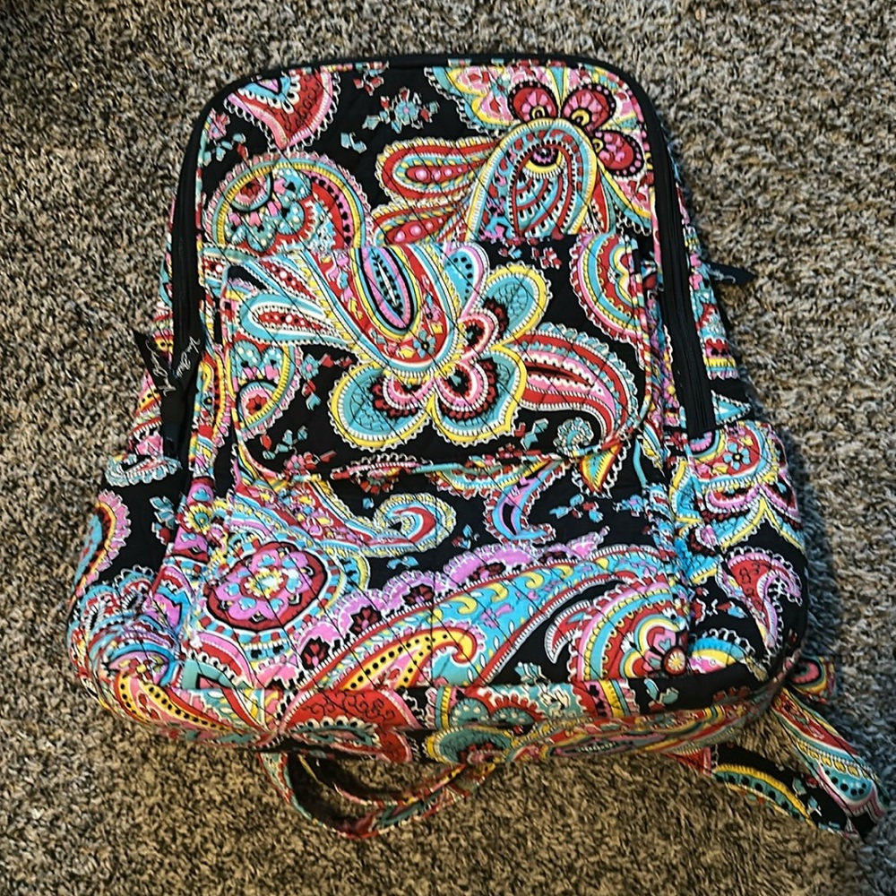Vera Bradley paisley backpack